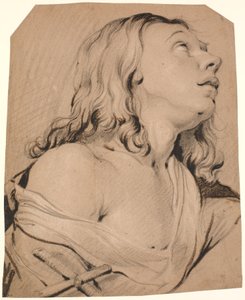 Magdalena pokutująca, popiersie w prawo autorstwa Heinrich Dittmers