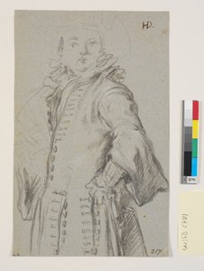 Studium do portretu męskiego, figura 3/4