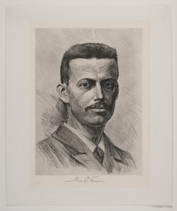 Niels R. Finsen autorstwa Heinrich Dohm