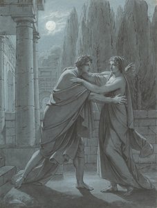 Lais biorąc Aristipp przez Surprise, ca. 1801.