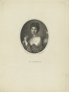 Portret aktorki Friederike Wilhelmine Hartwig 1777-1849, ok. 1930 r. 1801 autorstwa Heinrich Friedrich Thomas Schmidt