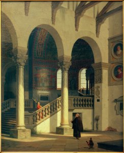 Ravenna, S.Apollinare in Classe / malarstwo v. Heinrich Hansen