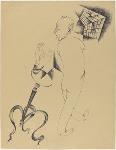 Halucynacje (halucynacje) autorstwa Heinrich Hoerle