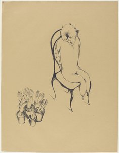 Halucynacje (halucynacje) autorstwa Heinrich Hoerle