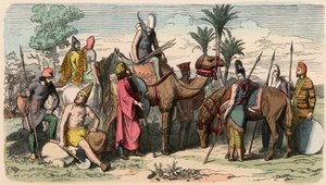 Old Orient/Persowie: perska sukienka wojskowa autorstwa Heinrich Leutemann