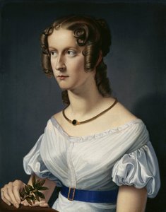 portret dziewczyny autorstwa Heinrich Maria von Hess