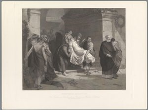 Męczennicy chrześcijańscy zostali porwani Christliche Maertyrer autorstwa Heinrich Nuesser