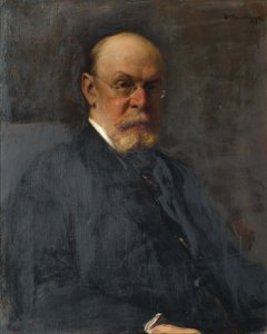 Kierownik sekcji Alfred Ritter von Bernd autorstwa Heinrich Rauchinger