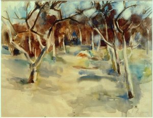 Allee autorstwa Heinrich Stegemann
