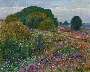 Na skraju wrzosowiska (Heidelandschaft I). 1909
