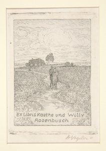 Ekslibrisy autorstwa Heinrich Vogeler