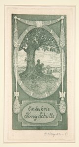 Ekslibrisy autorstwa Heinrich Vogeler