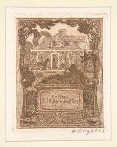 Ekslibrisy autorstwa Heinrich Vogeler