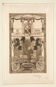 Ekslibrisy autorstwa Heinrich Vogeler
