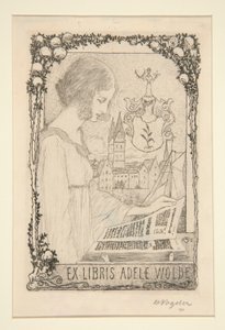 Ekslibrisy autorstwa Heinrich Vogeler
