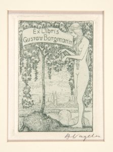 Ekslibrisy autorstwa Heinrich Vogeler