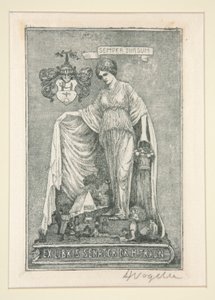 Ekslibrisy autorstwa Heinrich Vogeler