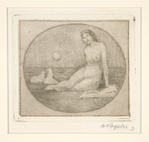 Ekslibrisy autorstwa Heinrich Vogeler
