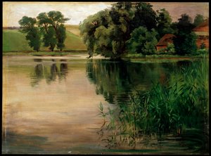 „Nad stawem”, 1870-1900. Malarstwo niemieckie