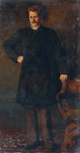 Portret śpiewaka operowego Theodora Reichmanna 1849-1903 , 1879.