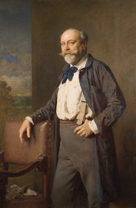 Rzeźbiarz Rudolf Weyr autorstwa Heinrich von Angeli