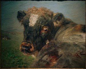 Użądlenie osy autorstwa Heinrich von Zügel