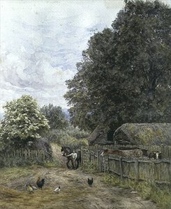 Gospodarstwo autorstwa Helen Allingham