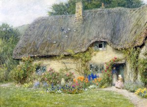 W Wroughton, Wiltshire (akwarela na papierze)