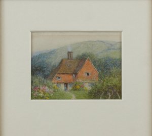 Murowany Domek autorstwa Helen Allingham