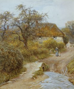 Hill Farm, Symondsbury, Dorset autorstwa Helen Allingham