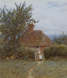 W pobliżu Haslemere autorstwa Helen Allingham