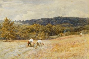 Żniwiarze autorstwa Helen Allingham