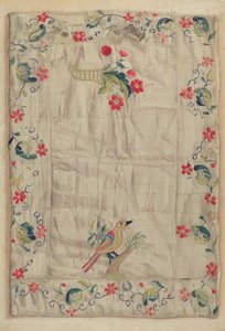 Haft Crewel, c. 1937. autorstwa Helen E. Gilman