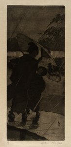 Deszczowa noc autorstwa Helen Hyde