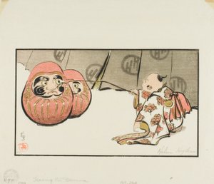 dokuczanie Daruma autorstwa Helen Hyde