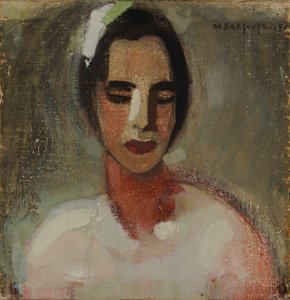 Dziewczyna z Kalifornii I autorstwa Helene Schjerfbeck