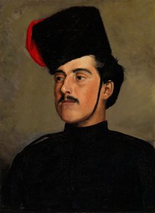 Kozak (Piękny Kozak) autorstwa Helene Schjerfbeck