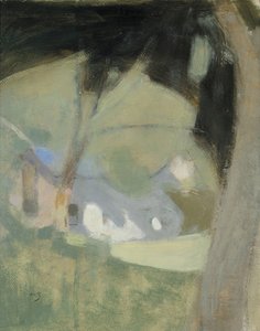Skład starego browaru, 1918. autorstwa Helene Schjerfbeck