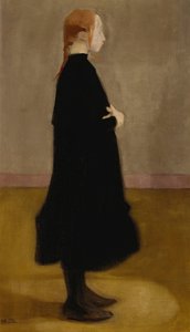 Uczennica II, 1908. autorstwa Helene Schjerfbeck