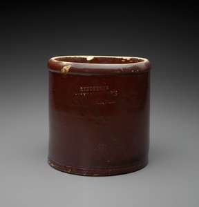 Słój, ok. 1890-1894 (kamionka szkliwiona) autorstwa Henderson Pottery Works Henderson Pottery Works