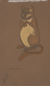 Popielica (projekt kostiumów do filmu Alicja w Krainie Czarów, 1915) autorstwa Henderson, William Penhallow