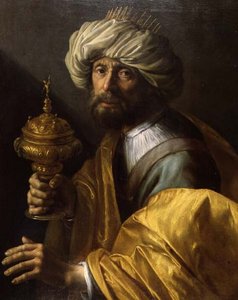 Portret dżentelmena jako Caspar