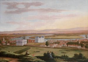 Widok na Greenwich i Dom Królowej z południowego wschodu