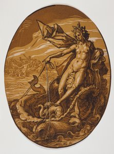 Amfitryta autorstwa Hendrick Goltzius