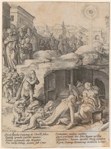 Pokłon Trzech Króli autorstwa Hendrick Goltzius