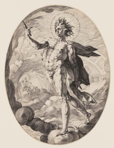 Apollo autorstwa Hendrick Goltzius
