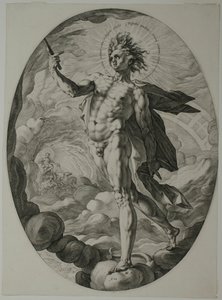 Apollo autorstwa Hendrick Goltzius