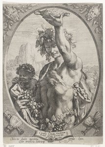 Bachus autorstwa Hendrick Goltzius
