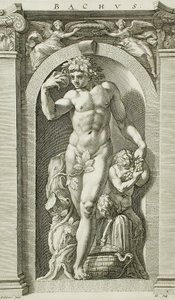 Bachus autorstwa Hendrick Goltzius