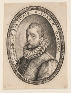 Popiersie mężczyzny zwróconego w lewo autorstwa Hendrick Goltzius